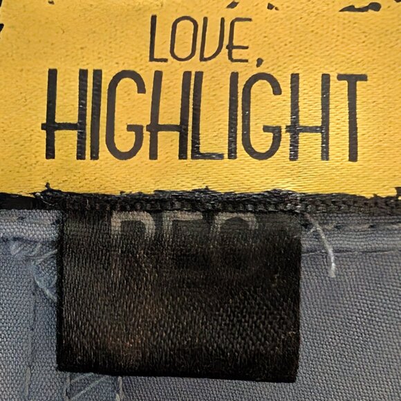 Love Highlight Womens Sz L? Reg Blue Lagenlook Bubble Hem L/S Shirt Tunic Dress - Picture 7 of 7